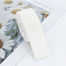 네일룸 DIY 진주 스티커 롤스티커 10줄 줄진주 롤스티커 90cm, 진주 직선 10줄