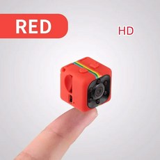미니 HD 카메라 휴대용 소형 실내 은밀한 가정 사무실 음성 Dv 기 1080p, 1개, 3) Red HD