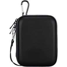 LACDO EVA 충격 방지 휴대용 여행 및 드라이브용 케이스 하드 외장 GPS (2.5인치) SHOCKP | 3.0 카메라 6.35CM 팩 USB HDD 배터리, 풀 블랙.