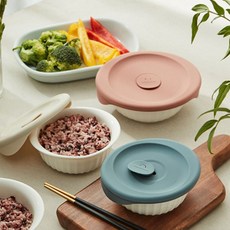 한공기용 락앤락 바로한끼 도자기 냉동 밥용기 355ml 2개세트 182715