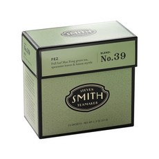 Smith Teamaker Spring Greens No. 8 Mao Feng 녹차 카페인 무설탕 지속 가능하게 재배된 풀 리프 15봉지 각 36.9g 1.3온스 262084