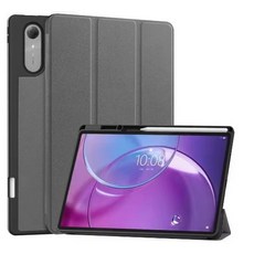 케이스나라 레노버 Idea Tab Pro Gen2 아이디어탭 프로 2세대/샤오신 패드 프로 GT 13 AI 호환 케이스 북커버 펜슬 수납, 1개, 회색