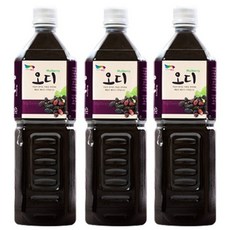 해담은베리 햇오디 오디원액, 1L, 3개