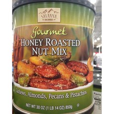 Savanna Orchards 사바나 오챠드 허니로스트 넛믹스, 6개