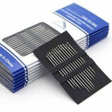 재봉 바늘 12개입 세트 바느질 도구 수선 가정용 미싱 손바느질 부자재, 1개