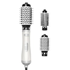 빗 자동회전 드라이기 웨이브볼륨빗 컬링 스트레이트 앞머리, 01.612-1 블랙