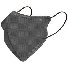 友你*康匠 兒童立體彈性棉口罩 (慵懶貓 羅伯兎 甜點車車), 大人美顏立體鐵灰-耳繩, 1個, 30片