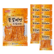 서울지앤비 불갈비맛 오징어채, 32g, 10개