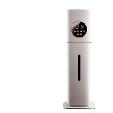 HANQI 空氣加濕器 家用靜音落地式 9L大容量 智慧WiFi, 白色觸控款 樹杈噴霧頭, TJ - 2501