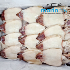 마린보이 AAA급 한치 500g M(중) 15마리내외 마른한치 부드럽고 쫄깃한 건한치, 1개