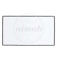 님아 221x125cm16대9 이동식 스크린 캠핑스크린