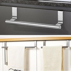 고무장갑 수건 무타공 걸이형 주방 거치대 정리소품 주방정리 부엌정리, 걸이형 주방거치대 대, 1개