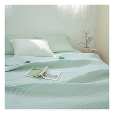 [에어룸] [SS]소프티 순면60수 피그먼트 스프레드, 사이즈:슈퍼싱글 / 색상:버터