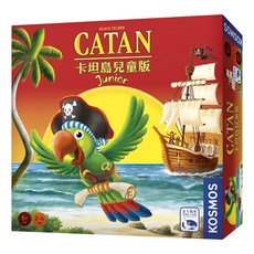 桌癮桌遊 卡坦島-兒童版 Catan Junior 策略 家庭 益智, 1個
