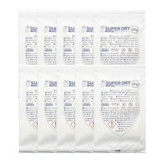 슈퍼드라이 장마대비 제습제 대용량 습기제거제 50g 10P, 10개