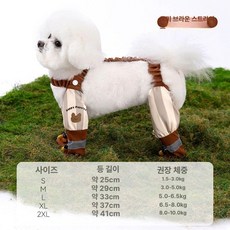 cade konty강아지일체형신발 강아지장화 레인부츠 반려견 사계절 산책cade konty