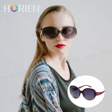 HORIEN海儷恩 星辰楓葉紅 偏光太陽眼鏡 抗UV400 (HN 1215 C01)