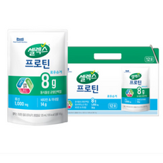 셀렉스 코어 프로틴 음료 로우슈거 파우치, 125ml, 8개