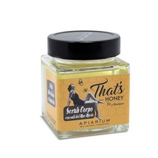 APIARIUM 天然蜂蜜身體磨砂膏410g，溫和去角質、深層保濕，打造光滑細緻的健康美肌, 1個