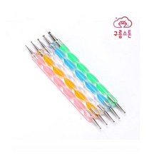 도트봉 5종세트 셀프네일재료, 1개