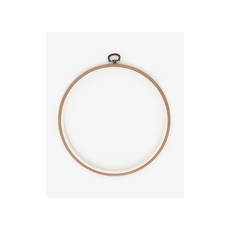 퀼트스타 베이직 원형 수틀액자_내추럴 19cm, 1개, 내추럴