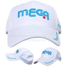 【海夫健康生活館】MEGA COOUV 崔虎星代言帽 高爾夫 運動帽(MG-203), 白色, 1個