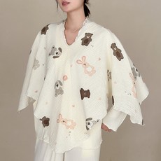 大尺寸斗篷哺乳巾, 加寬版哺乳巾 小寵物