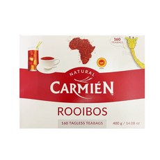 Carmién 南非博士茶 160入無標籤茶包 400g, 1個