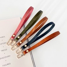 [손목스트랩] 이태리 푸에블로 가죽 스트랩 골드장식 5color, 1개, 푸에블로 네이비