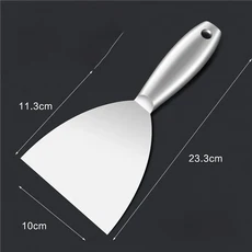 퍼티 나이프 스크레이퍼 삽 벽 통합 몰딩 석고 수공구, [03] 4 inch, 1개