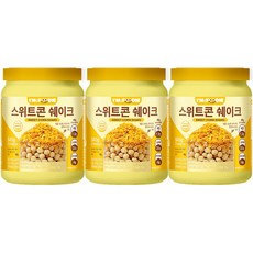 아임푸디 맛있는 스위트콘 단백질 쉐이크 고단백 저당 프로틴 단백질보충제, 3개, 540g