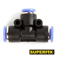 PGT10-08 원터치 피팅 휘팅 에어연결 공압밸브, 1개