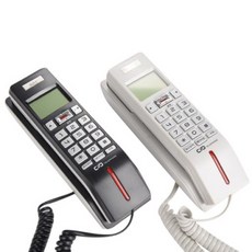 (코러스) 대우 CID 유선 벽걸이 전화기 (DT-150C), 블랙