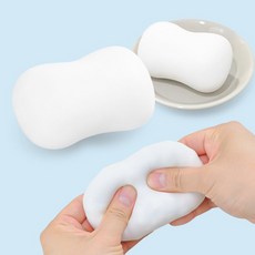 비누 크런치 슬랑이 1개 신광사 비누 왁스 뿌시기비누스퀴시 비누슬랑이 비누주물럭 비누스트레스볼 비누 모형 말랑이 우유말랑이