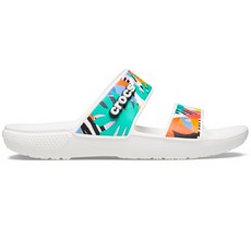 Crocs 常見 Crocs 涼鞋復古度假白色多 (207856_94S)