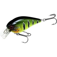 LUCKY CRAFT LC 1.5 무소음 크랭크베이트 낚시 미끼 7cm(2-3/8인치) 스퀘어빌 크랭크베이트 베이스 루어 플로팅 1.2m(4피트) 깊이의 하드 미끼 낚시, 297 Magma Peacock