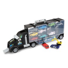 레츠토이 미니카 트럭 캐리어 장난감 세트, 혼합색상, 1개