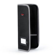 VISEMAN 스케이트 블레이드 백 PVC 코팅 폴리에스터 보관 케이스 2쌍용 두꺼운 펠트 패딩으로 방수 블랙 17.9 x 36.9cm6.69 14.37인치 17345, VISEMAN 스케이트 블레이드 백, PVC 코팅 폴리