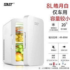 약냉장고 미니 소형 화이트 작은 듀얼모델 8l, B. SANKO 8L 문화이트 자동차 전용 플