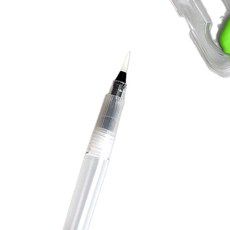 워터브러쉬 휴대용 수채화 붓펜 3mm 세필 미술학원용품 똑템, 1개
