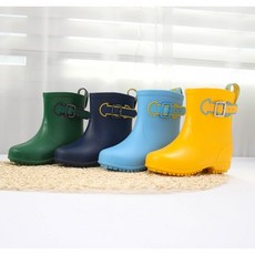 국내생산 예쁜 버클 초등 아동 장화 레인부츠 4컬러