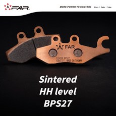 FAR HH等級金屬燒結來令片 煞車皮，適用於Vespa GTS300/GTV300/GTS250/GTV250/GT200(前)，提升制動性能, 1個