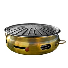 뉴테크 적동 화로 숯불 직화 업소용 휴대용 캠핑 그릴