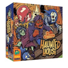 Boxtop Pinball: Haunted House - 흥미진진한 가족 핀볼 모험! 어린이 및 성인을 위한 재미있는 몬스터 테마 테이블 탑 게임 만 8세 이상 1-4명의