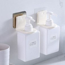 욕실 화장실 샤워부스 공중부양 세제 샴푸걸이 고리, 1개