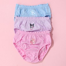 산리오캐릭터즈 여아 삼각팬티 3매 2호 세트