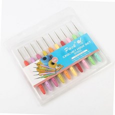 모사용 스틸 코바늘 10종 세트 뜨개질 바늘 diy 공예 뜨개질용품 코바늘세트 diy공예