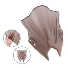 Kawasaki Ninja 500 EX500R 2024-2025 抗壓擋風鏡-極限超快感, 灰色