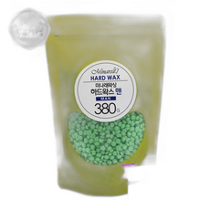 리필미나래왁싱 하드왁스맨 남자 굵은모 전용 셀프왁싱 브라질리언 겨드랑이 종아리 제모크림, 380g, 1개