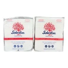 Selection 潔淨柔軟化妝棉 溫和親膚棉片 35g, 1個